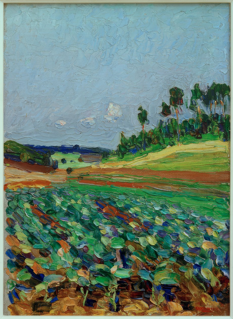 Regensburg közelében fekvő táj alkotó: Wassily Kandinsky