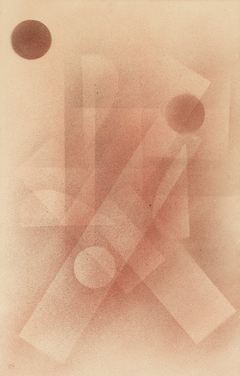Enyhe rózsaszín, 1928 alkotó: Wassily Kandinsky