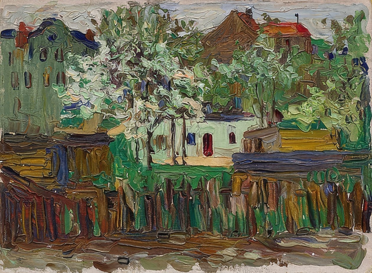 München. 1901-02 körül alkotó: Wassily Kandinsky