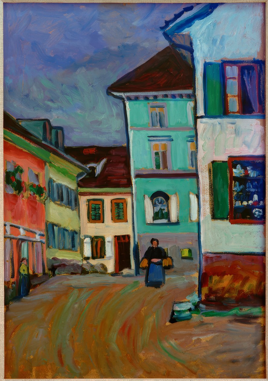 Murnau – Johannisstrasse alkotó: Wassily Kandinsky