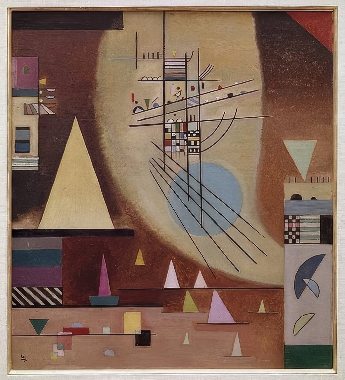 Néma. 1924 alkotó: Wassily Kandinsky