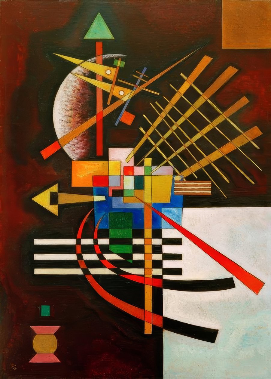 Felül és balra alkotó: Wassily Kandinsky