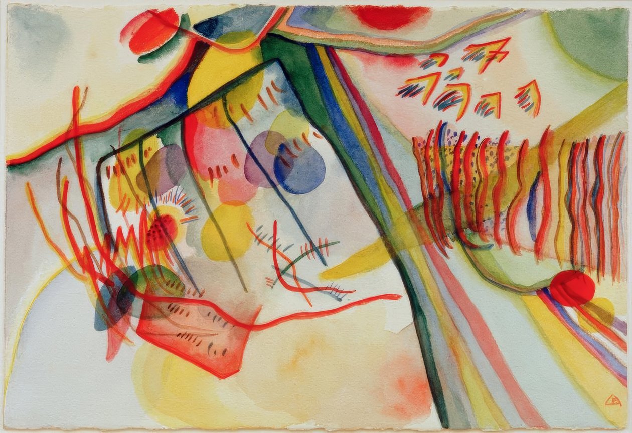 Névtelen (összeállítás) alkotó: Wassily Kandinsky