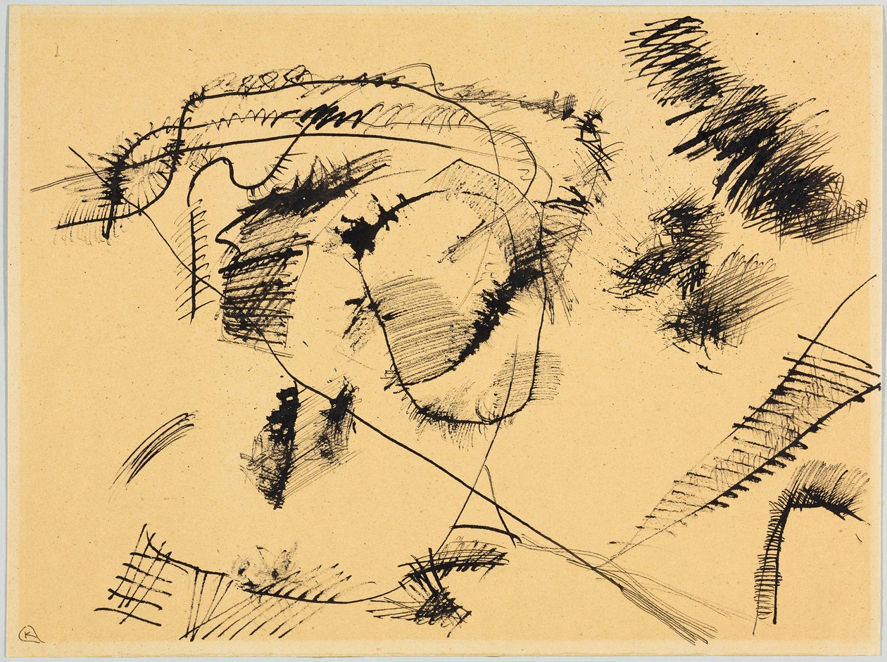 Ohne Titel alkotó: Wassily Kandinsky