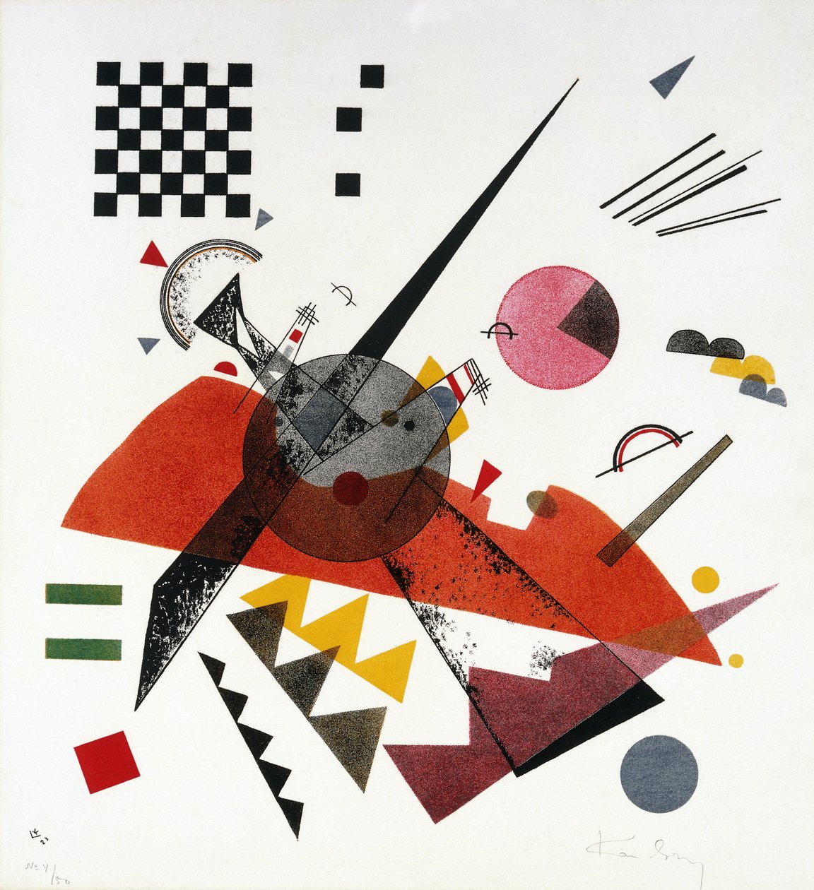 Narancs (Roethel 180) alkotó: Wassily Kandinsky