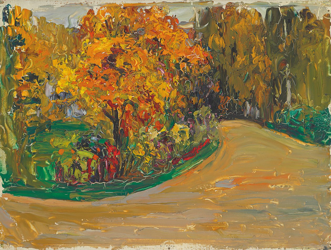Park ősszel alkotó: Wassily Kandinsky
