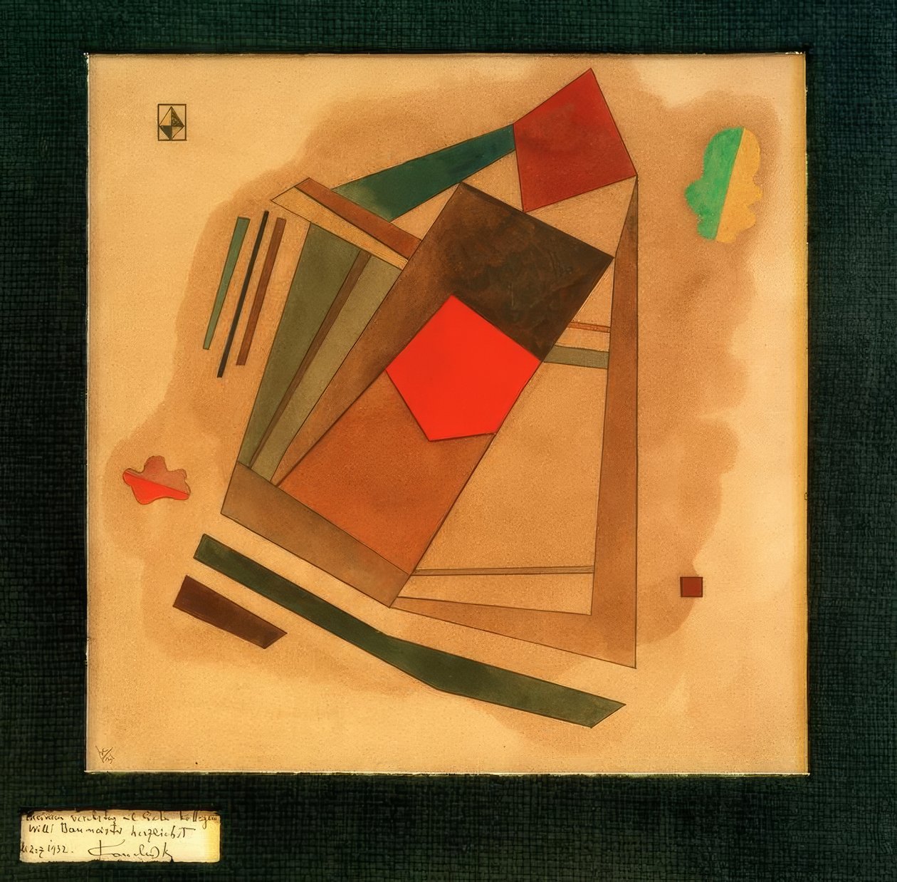 Piros a téren alkotó: Wassily Kandinsky