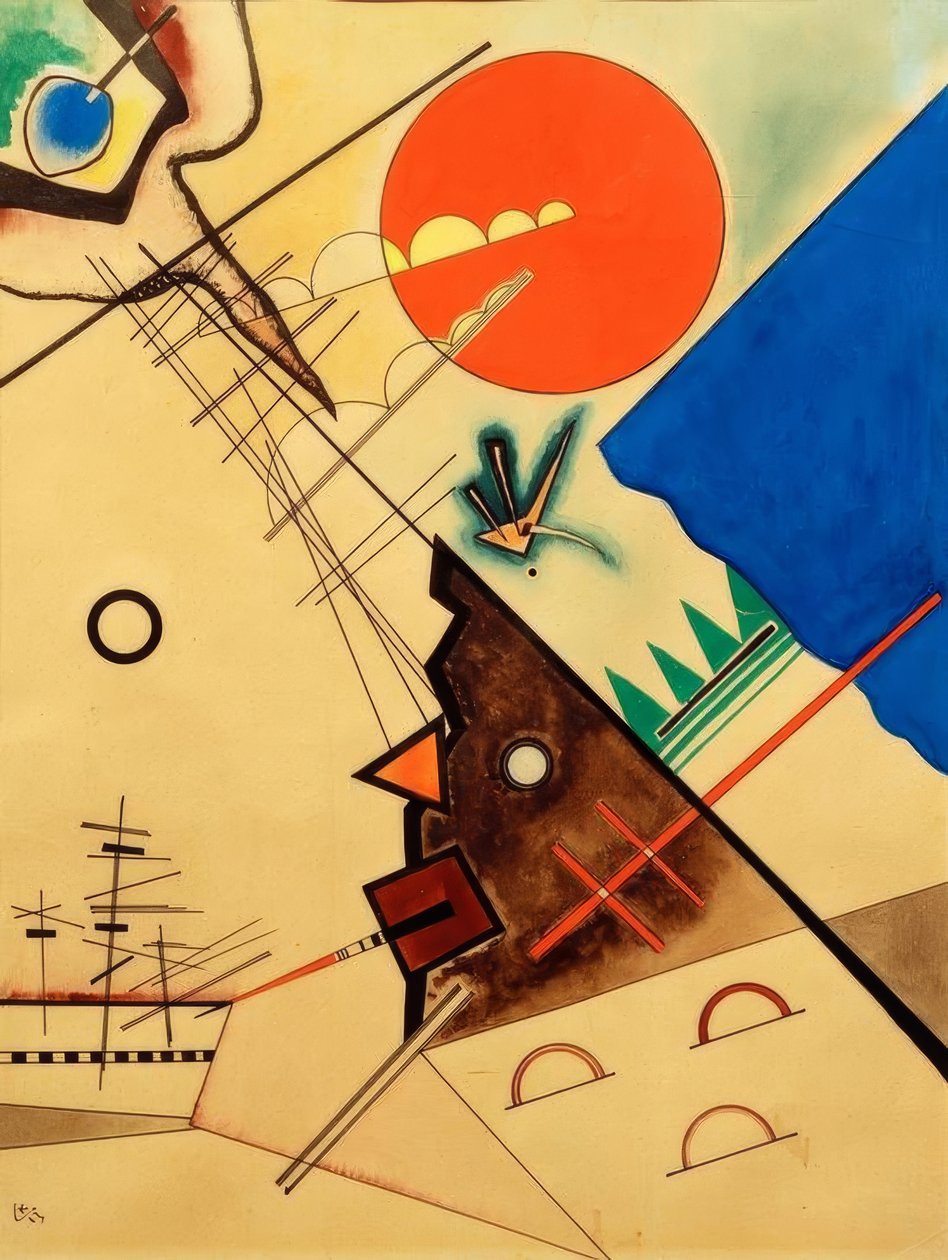 Piros kör alkotó: Wassily Kandinsky