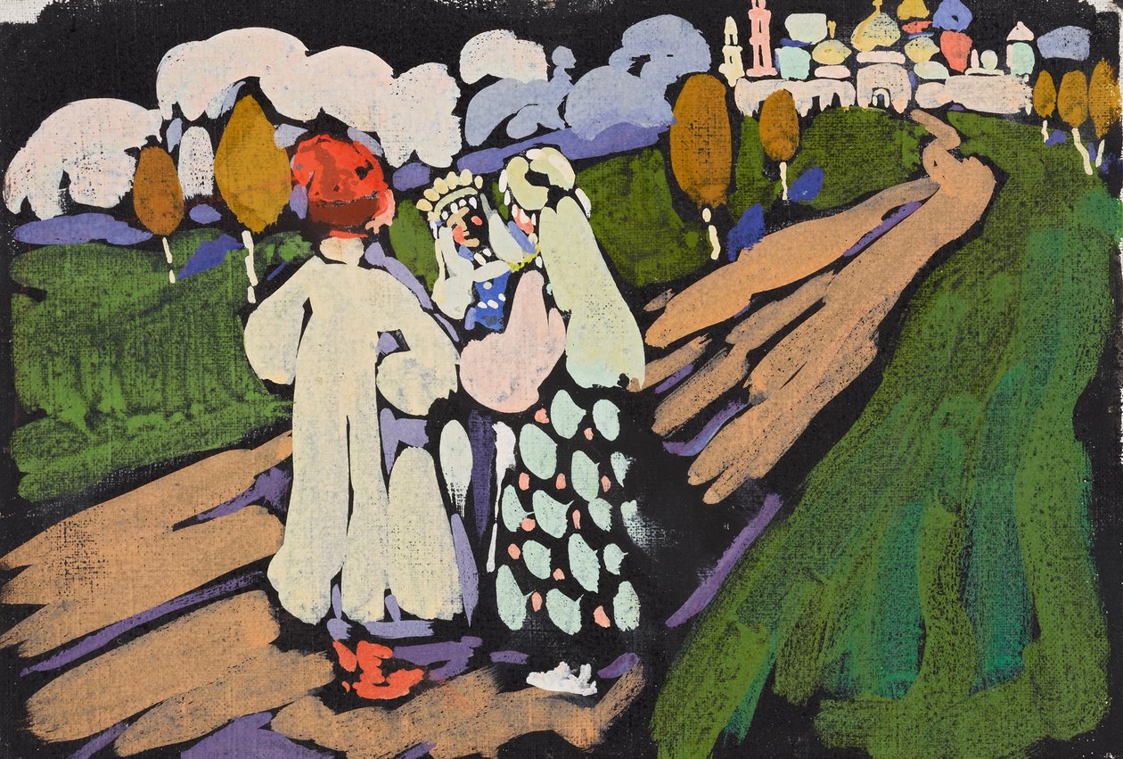Orosz szcénája alkotó: Wassily Kandinsky