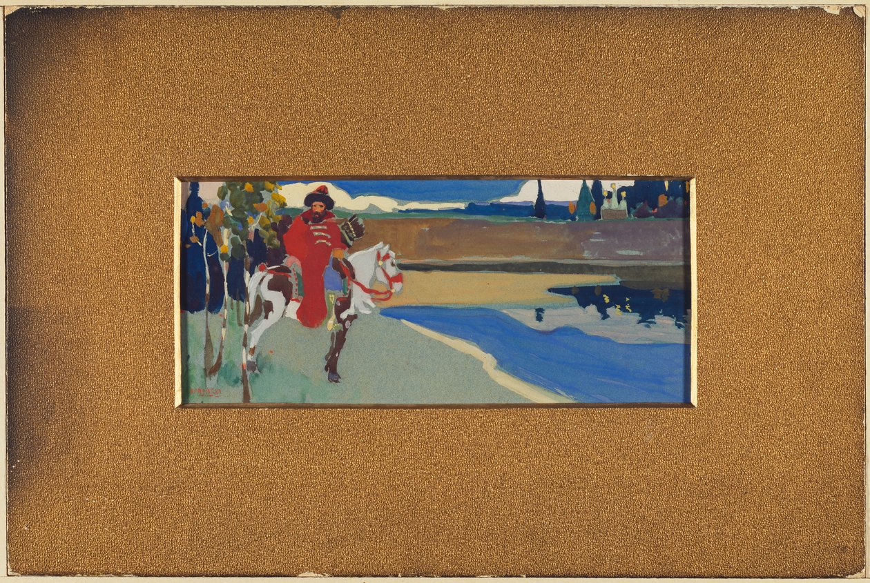 Orosz lovas alkotó: Wassily Kandinsky