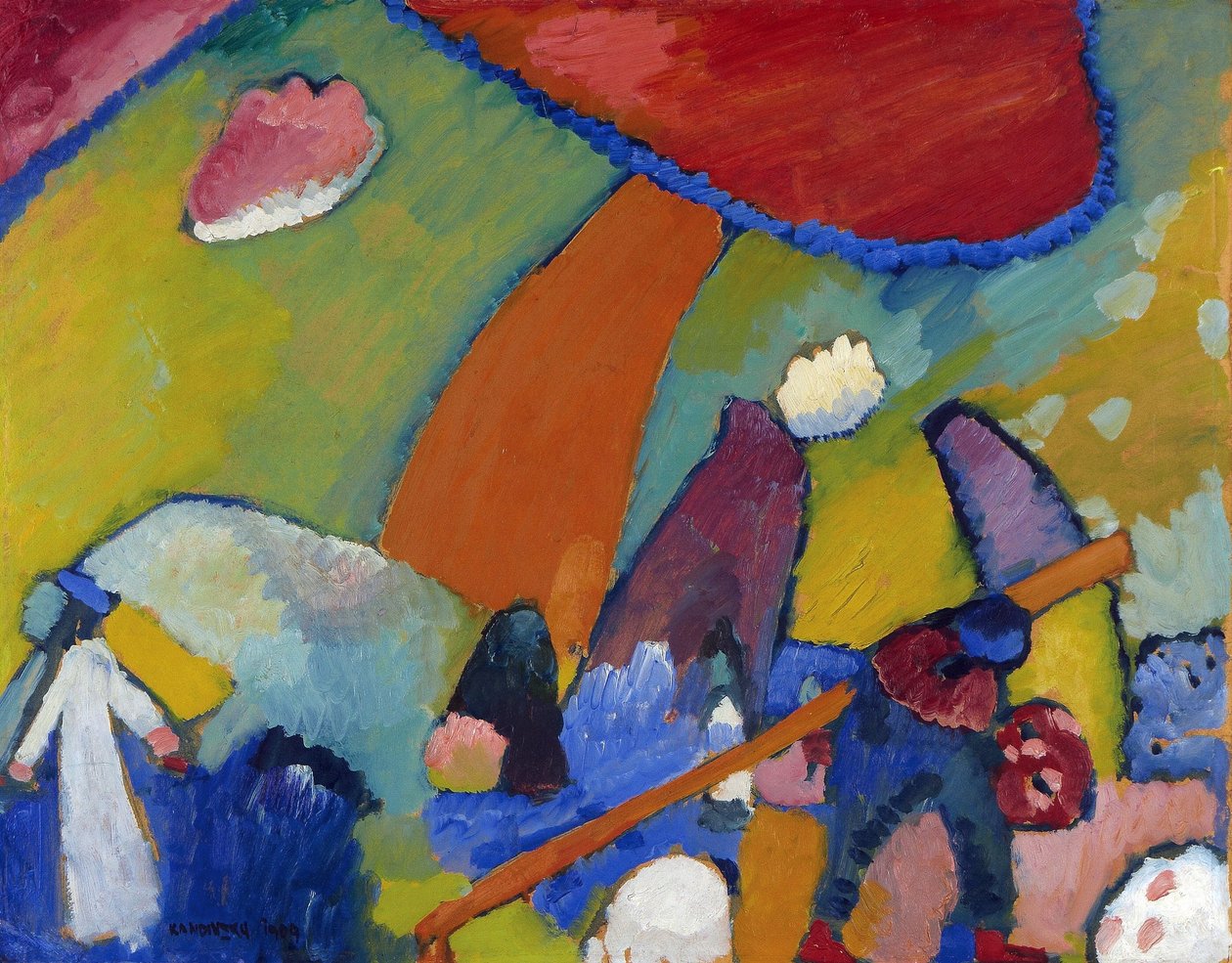 "" Skinny Day Play" "" Vaszilij Kandinszkij festő napja alkotó: Wassily Kandinsky
