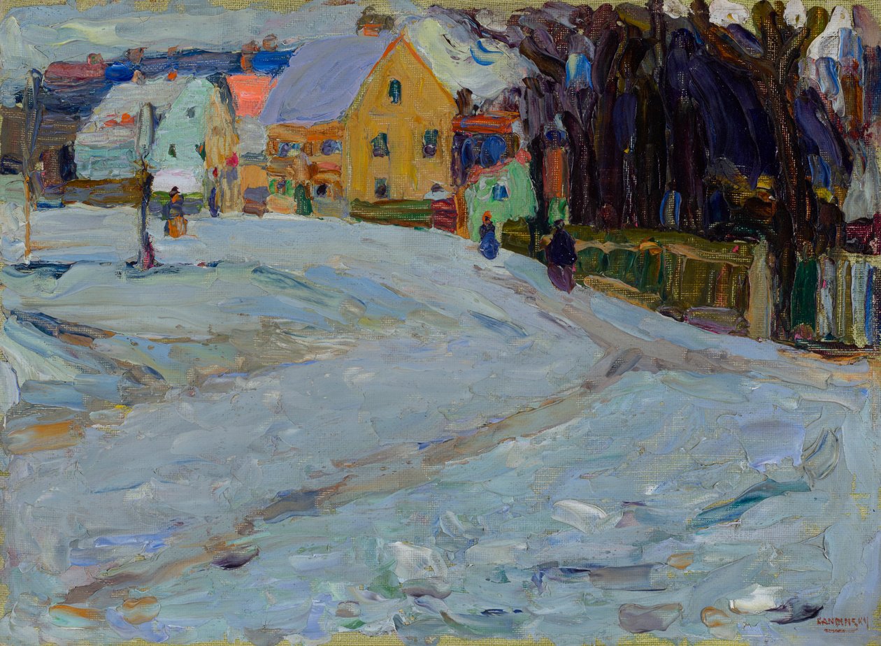 Schwabing - Nikolaiplatz alkotó: Wassily Kandinsky
