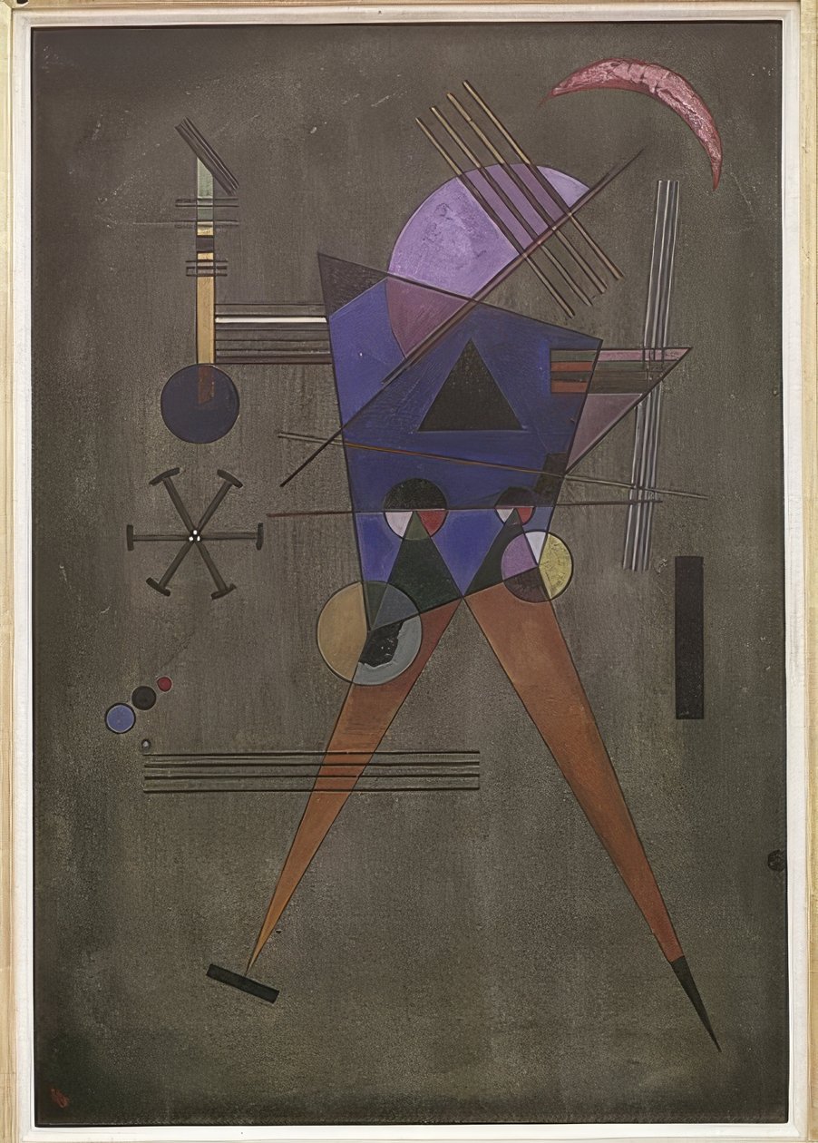 Fekete háromszög. 1925 alkotó: Wassily Kandinsky