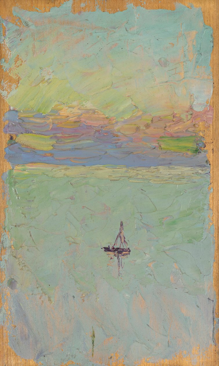 Vitorlás a tengeren alkotó: Wassily Kandinsky