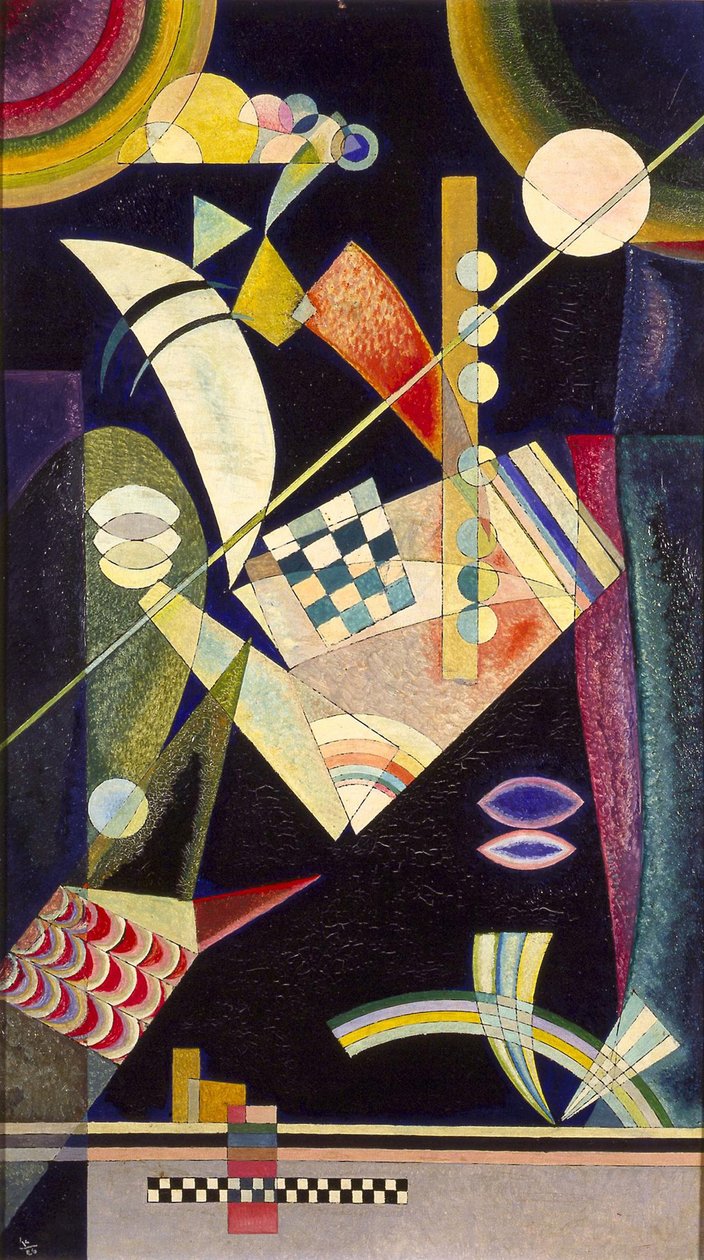 Éles keménység, 1926 alkotó: Wassily Kandinsky