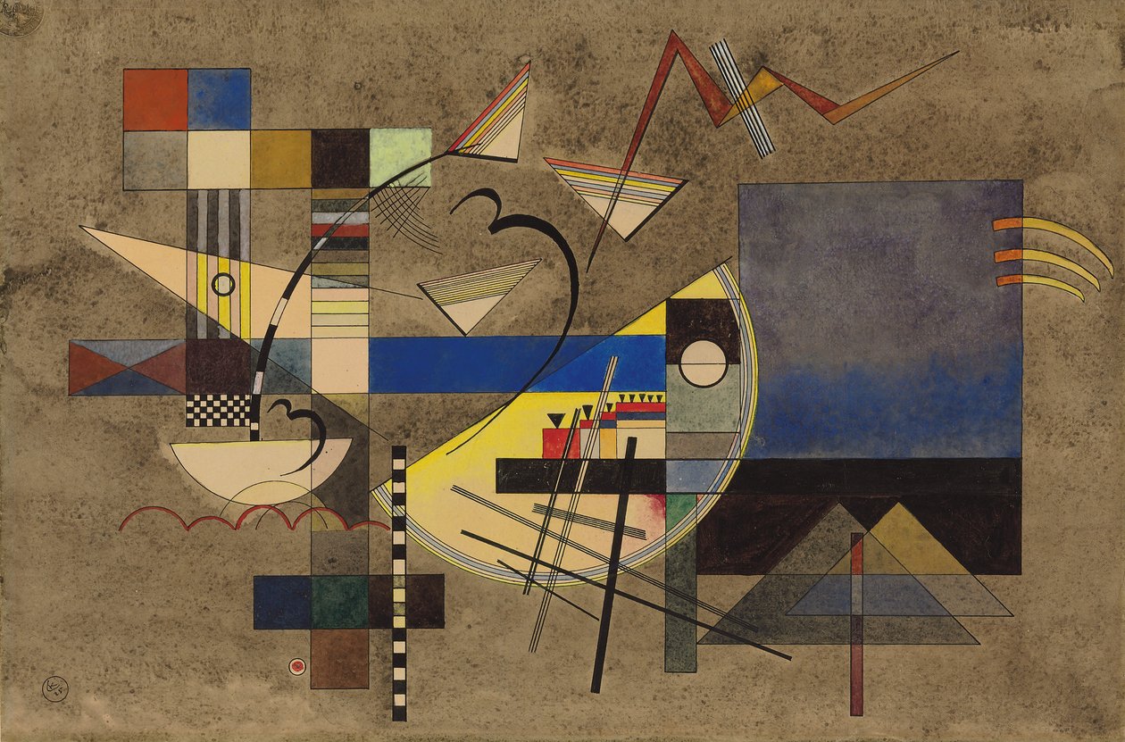 szilárd III; Festes III alkotó: Wassily Kandinsky