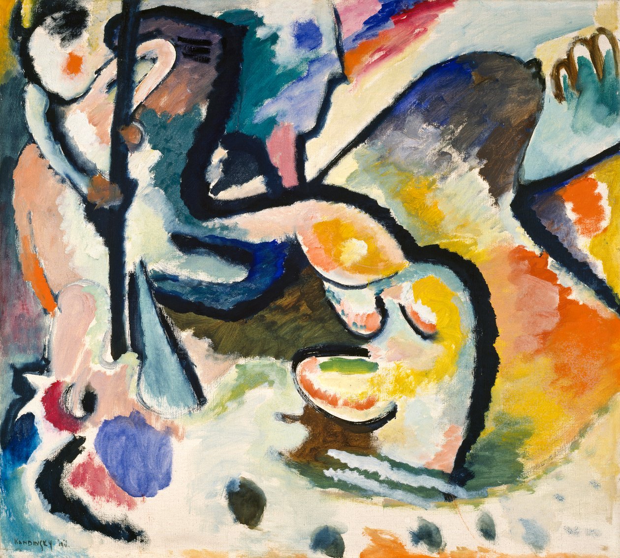 Szent György III alkotó: Wassily Kandinsky