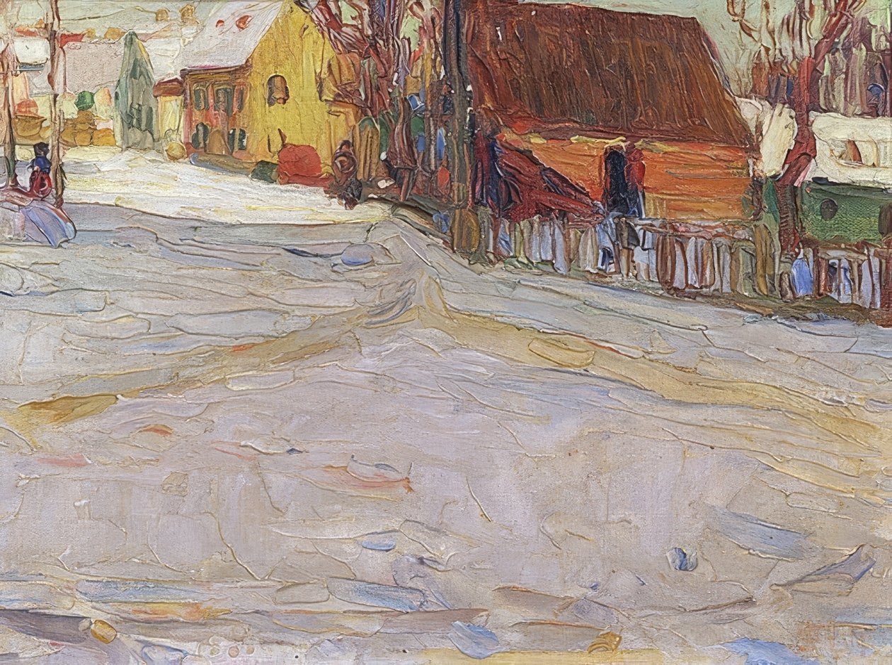 Városi Tájkép alkotó: Wassily Kandinsky