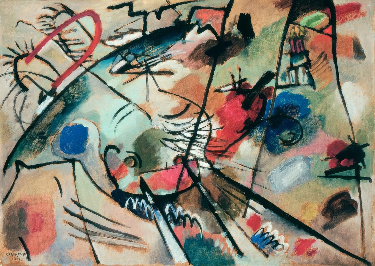 Tanulmány az improvizációról 24 alkotó: Wassily Kandinsky