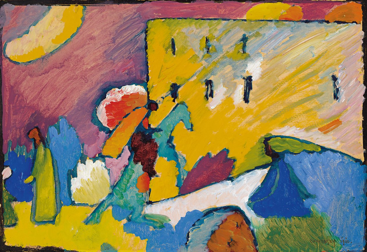 Improvizációs tanulmány 3 alkotó: Wassily Kandinsky