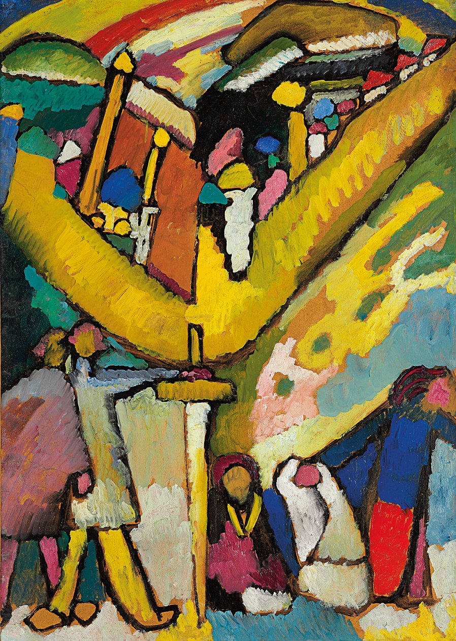 Improvizációs tanulmány 8 alkotó: Wassily Kandinsky