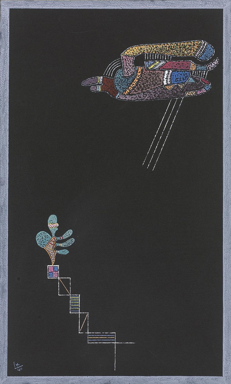 Cím nélkül, 1940. alkotó: Wassily Kandinsky