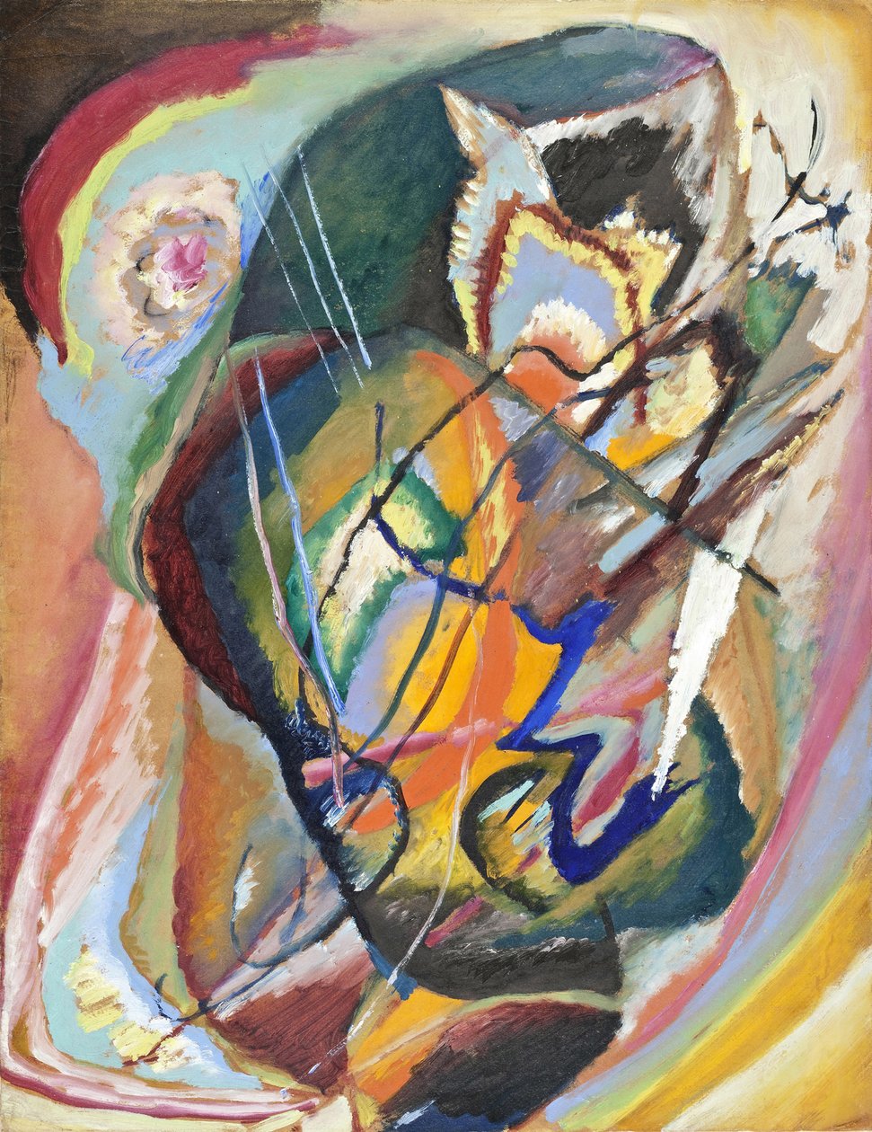 Cím nélkül Improvizáció III, 1914 alkotó: Wassily Kandinsky