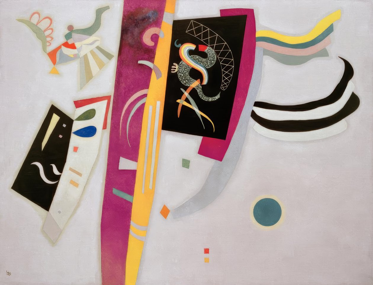 Lila-narancs alkotó: Wassily Kandinsky