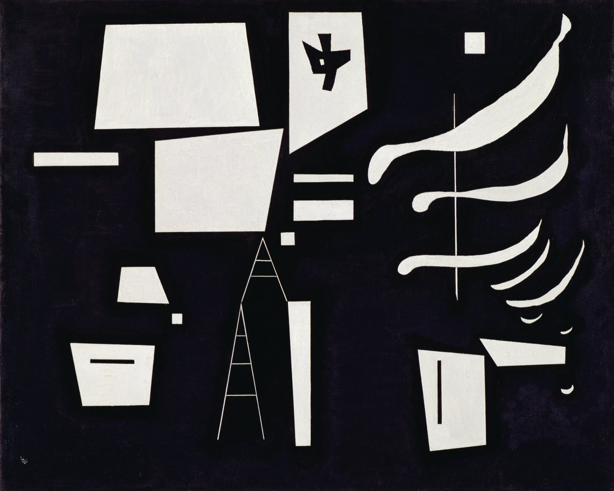 Fehér - Puha és kemény március alkotó: Wassily Kandinsky