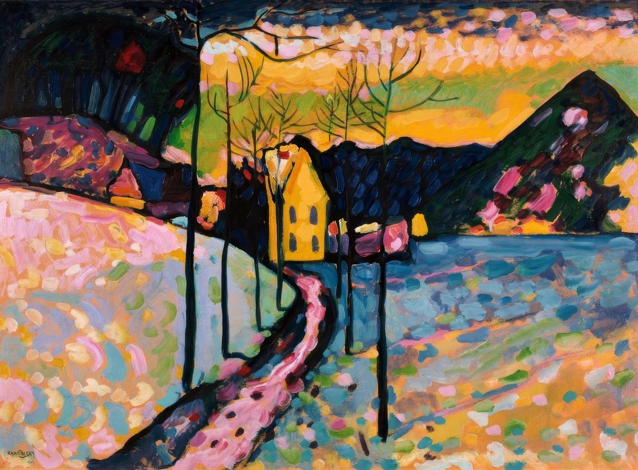 I. tél – Kochel alkotó: Wassily Kandinsky