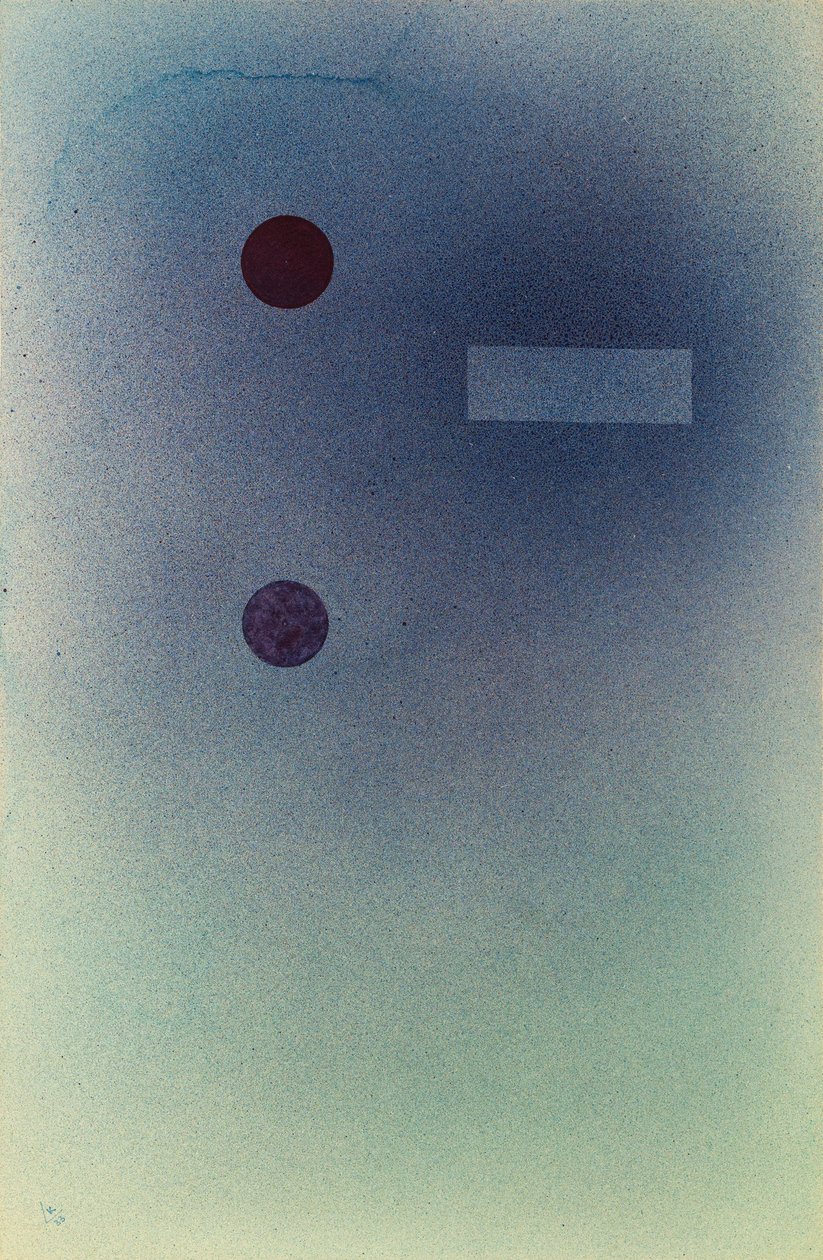 Kettő az egyhez Kettő az egyhez, 1933. alkotó: Wassily Kandinsky