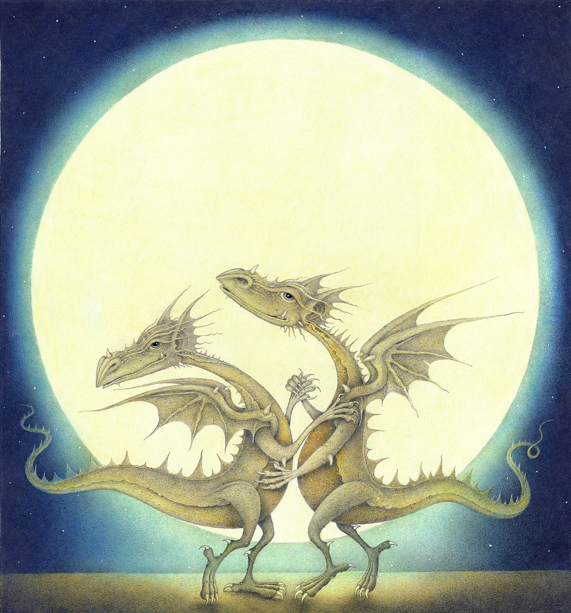 Dancing Dragons, 2009 (vegyes technika) alkotó: Wayne Anderson