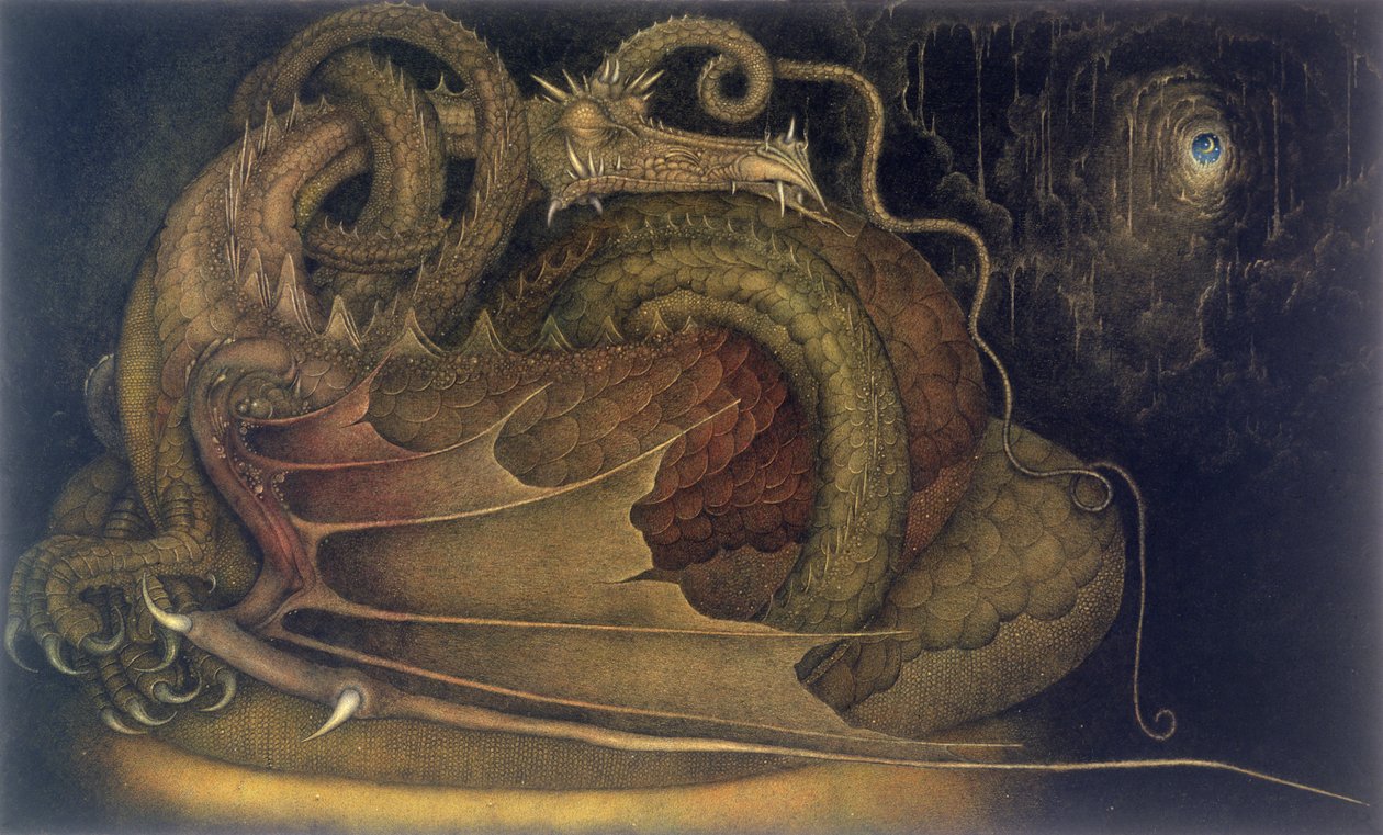 Let Sleeping Dragons Lie alkotó: Wayne Anderson