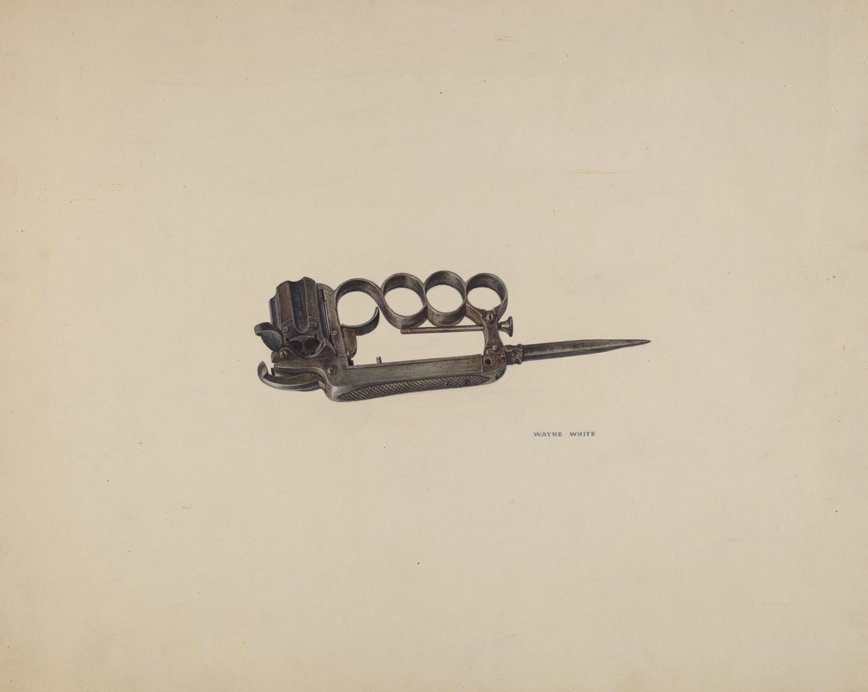 Apache Gun alkotó: Wayne White
