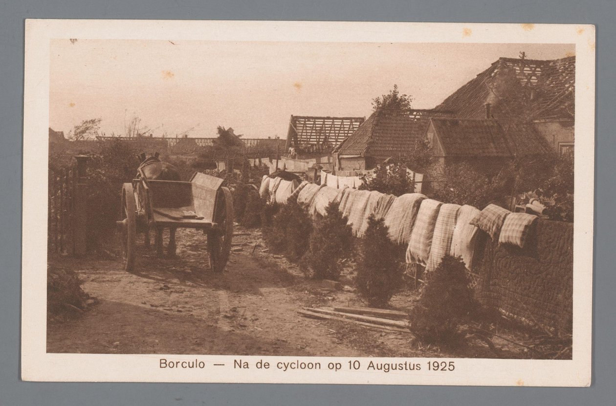 Borculo -- A ciklon után 1925. augusztus 10-én alkotó: Weenenk and Snel