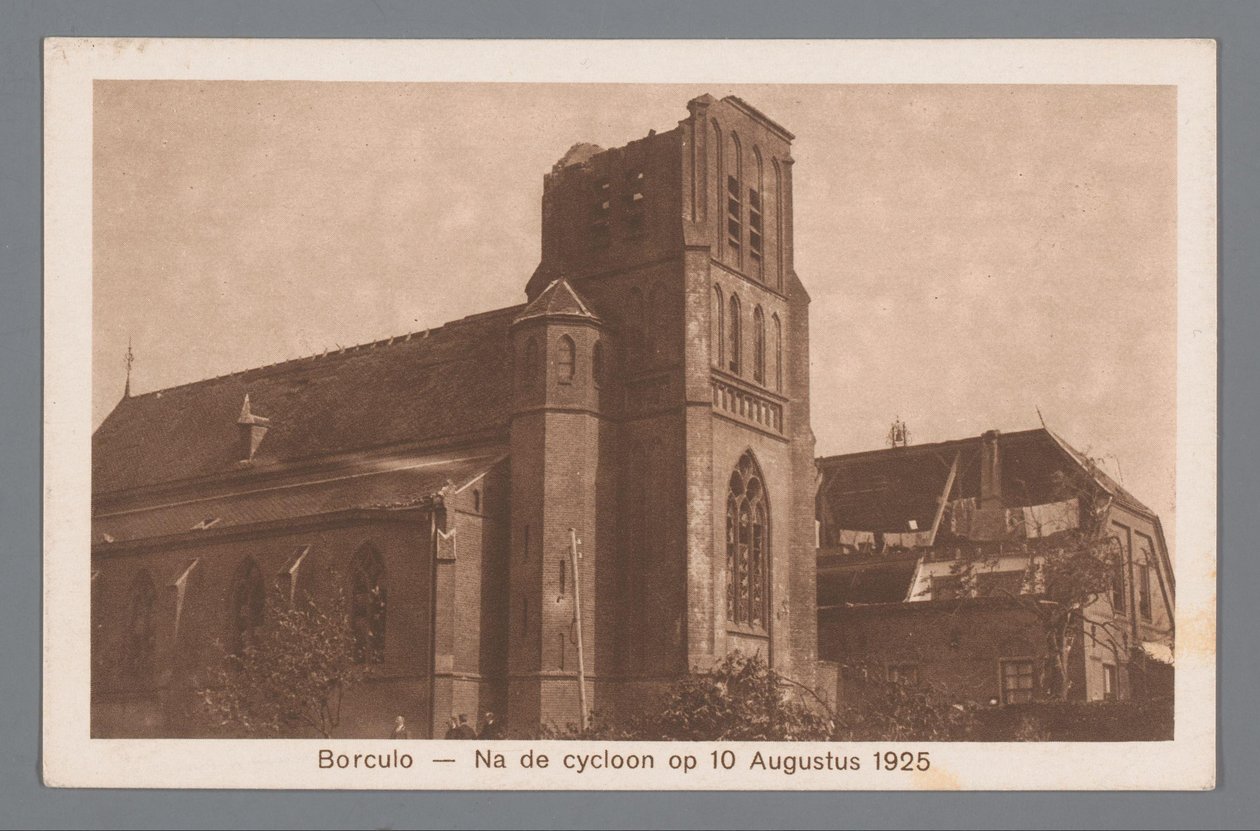 Borculo -- A ciklon után 1925. augusztus 10-én alkotó: Weenenk and Snel