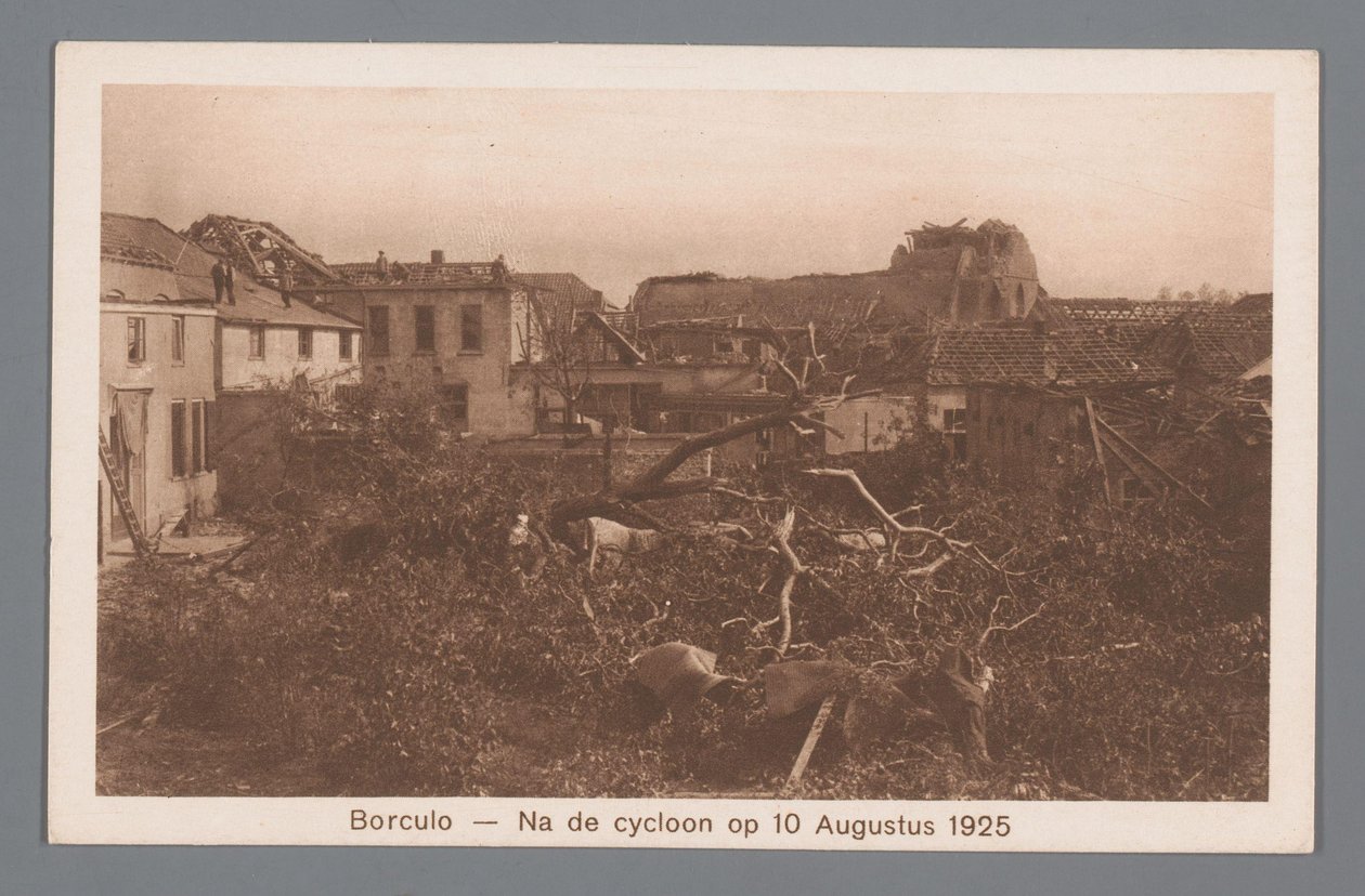 Borculo -- A ciklon után 1925. augusztus 10-én alkotó: Weenenk and Snel