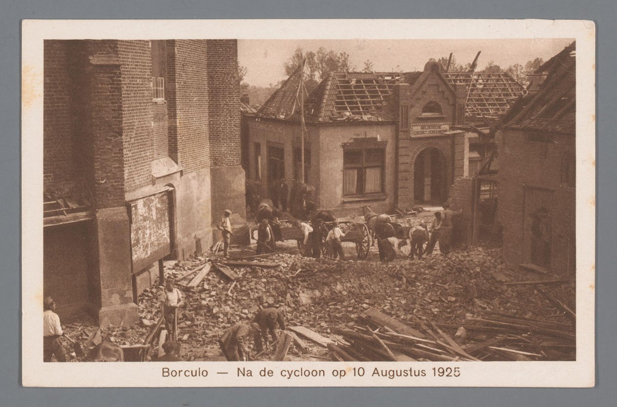 Borculo -- A ciklon után 1925. augusztus 10-én alkotó: Weenenk and Snel