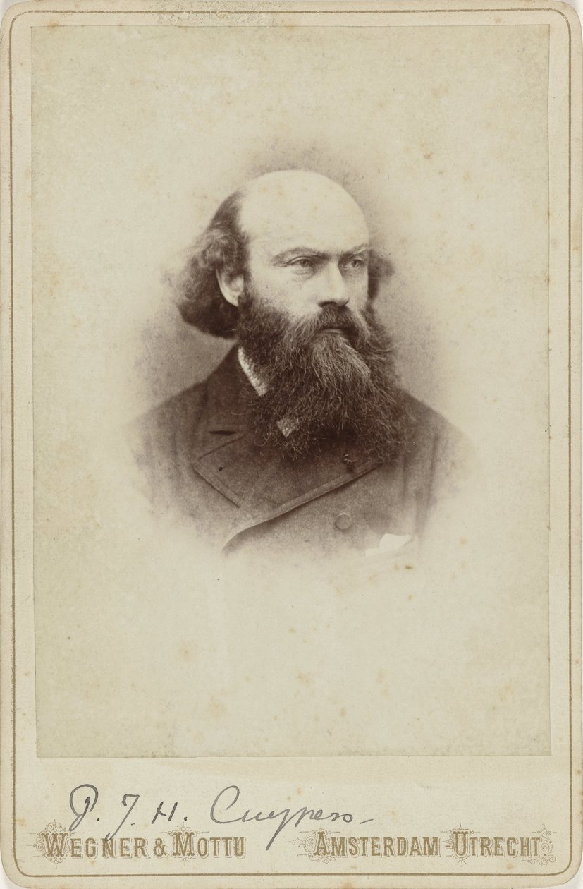 Portré P.J.H. Cuypers alkotó: Wegner and Mottu