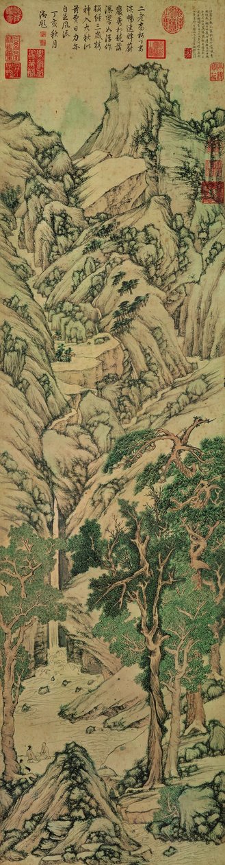 Ezer hegycsúcs verseng a pompáért alkotó: Wen Zhengming