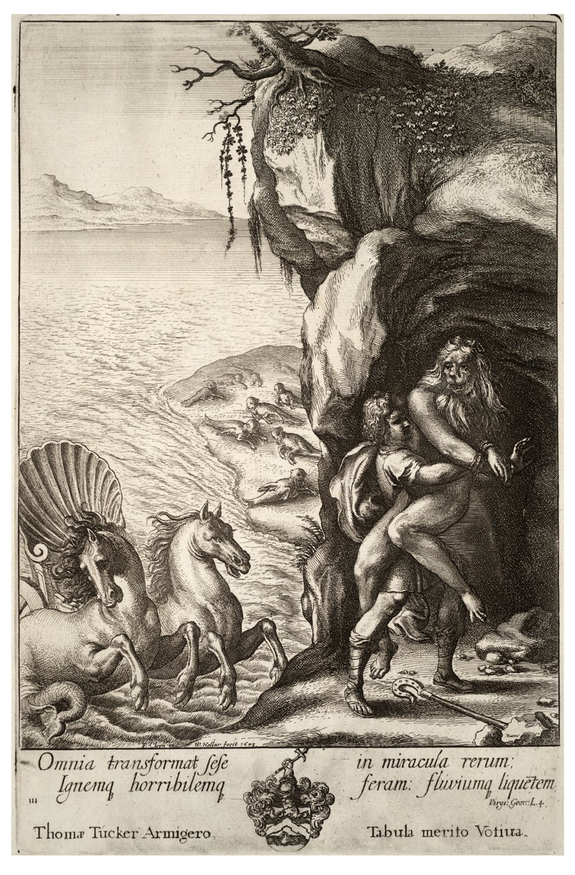 Aristaeus és Proteus. 2. állapot alkotó: Wenceslaus Hollar