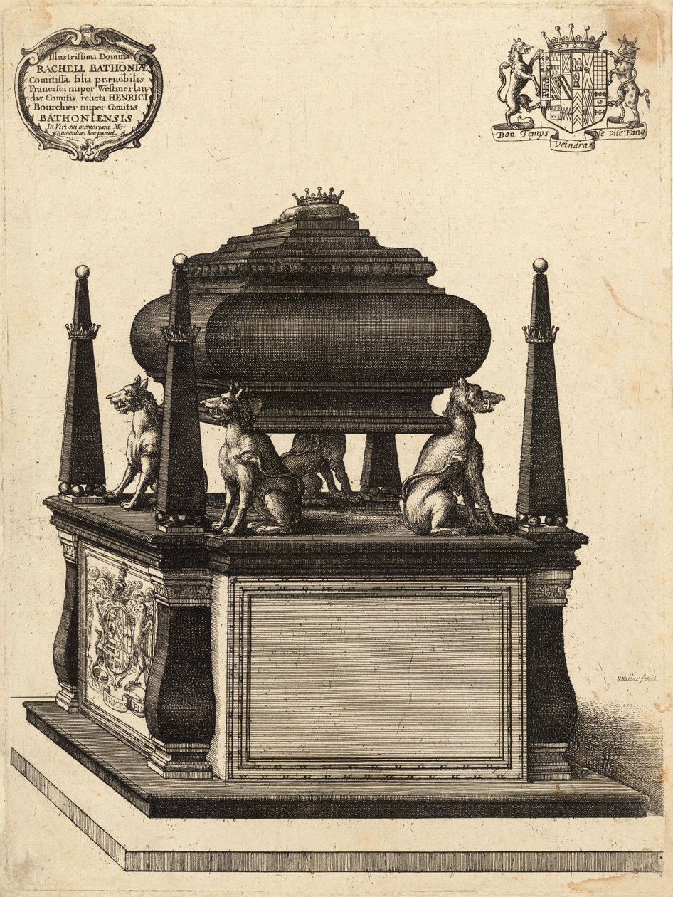 Bourchier (emlékmű). 1. állapot alkotó: Wenceslaus Hollar