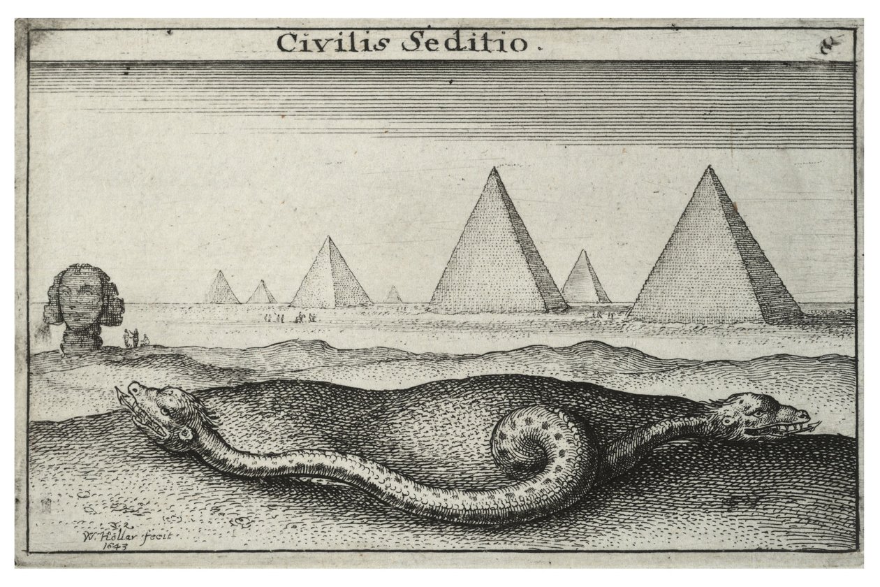 Polgári viszály alkotó: Wenceslaus Hollar