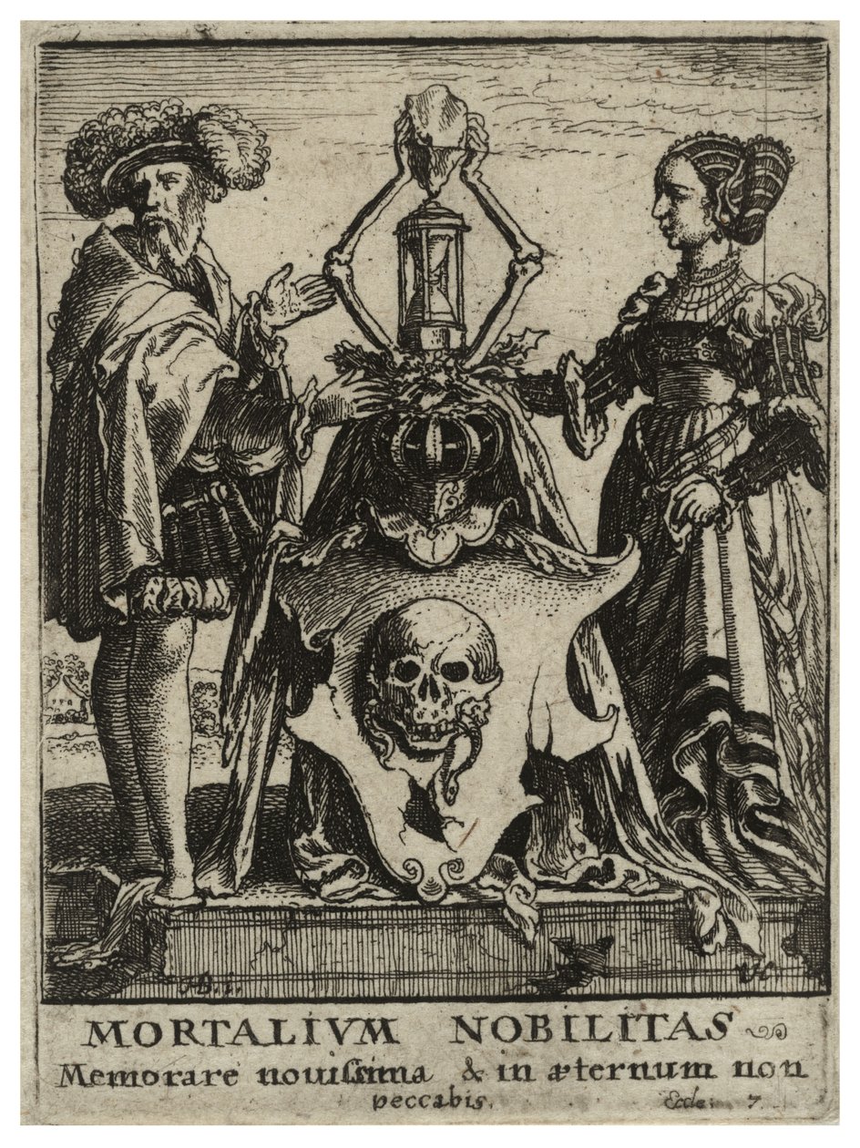 Halál címere. 2. állapot alkotó: Wenceslaus Hollar