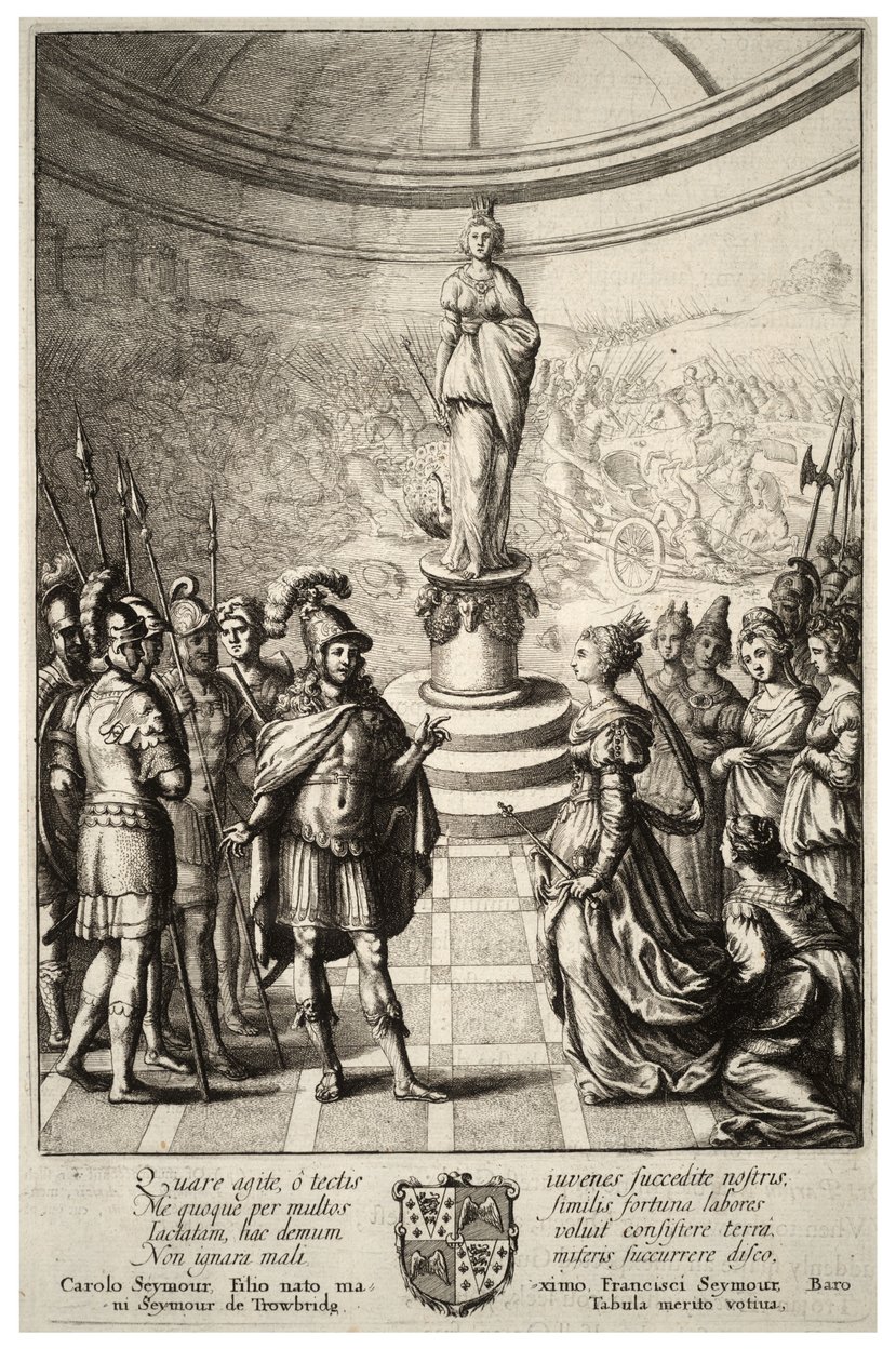 Dido és Aeneas. 2. állapot alkotó: Wenceslaus Hollar