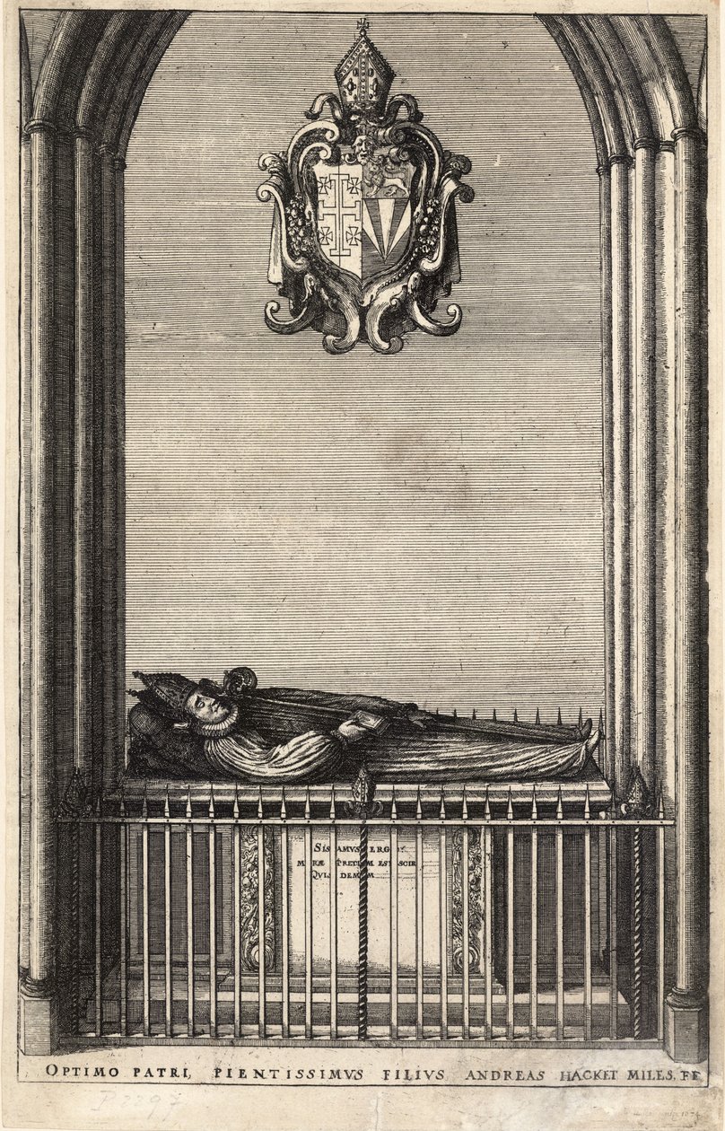 Hacket (emlékmű) alkotó: Wenceslaus Hollar