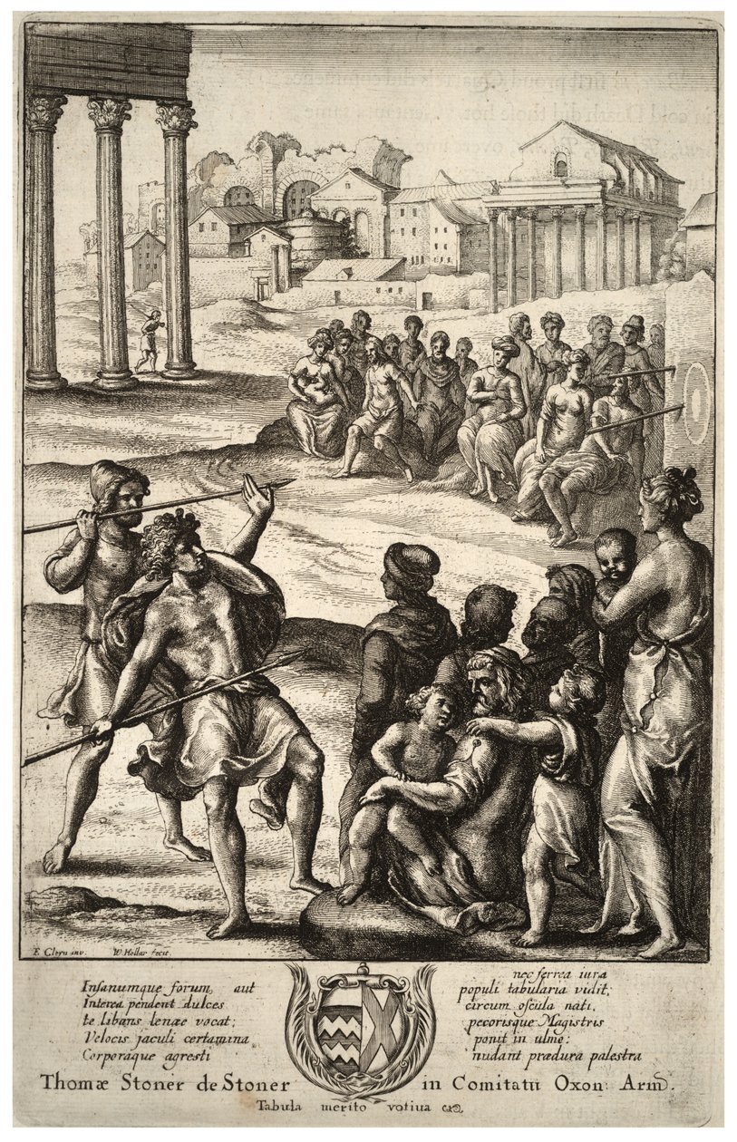 Gerelyhajítás. 3. állapot alkotó: Wenceslaus Hollar