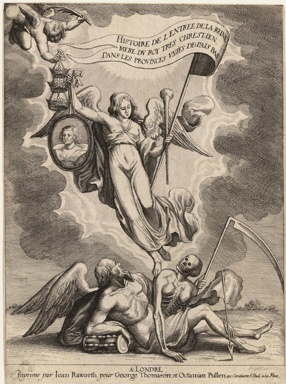 Az üvegház. Az anyakirálynő belépése ... az Alföldre. 2. állapot alkotó: Wenceslaus Hollar