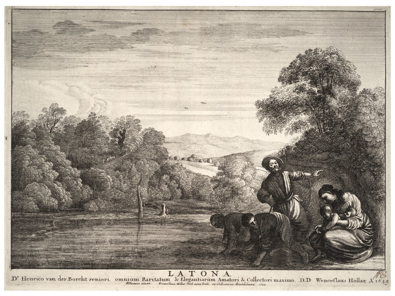 Latona alkotó: Wenceslaus Hollar