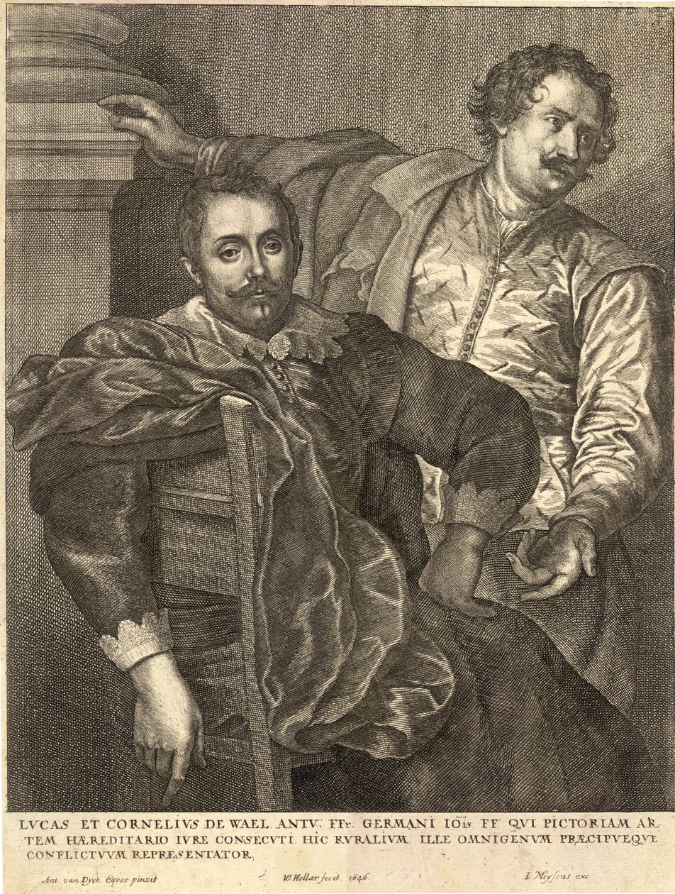 Lucas és Cornelius de Wael. Állapot 4 alkotó: Wenceslaus Hollar